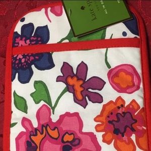 Kate Spade floral pot holder, NWT